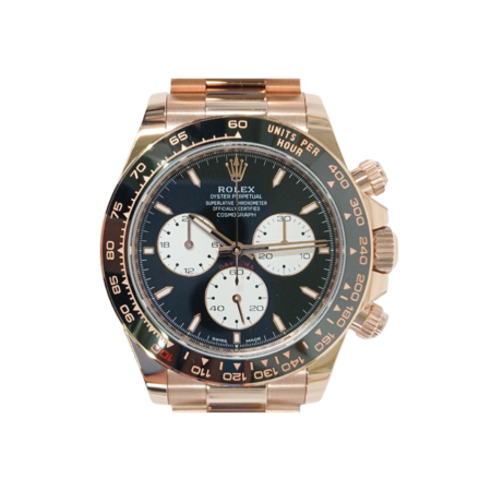 Rolex Daytona 'Le Mans' Rose Gold Black Dial 126525LN