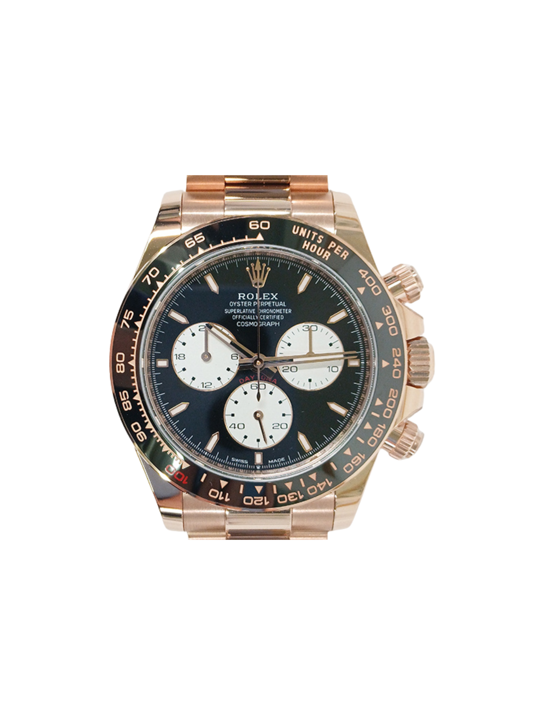 Rolex Daytona 'Le Mans' Rose Gold Black Dial 126525LN