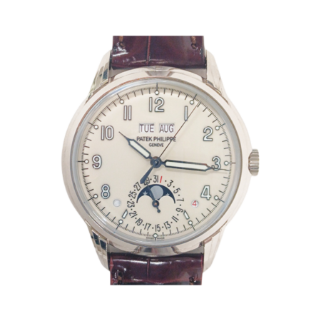 Patek Philippe Perpetual Calendar Grand Complications White Gold Ivory Arabic Dial 5320G-001
