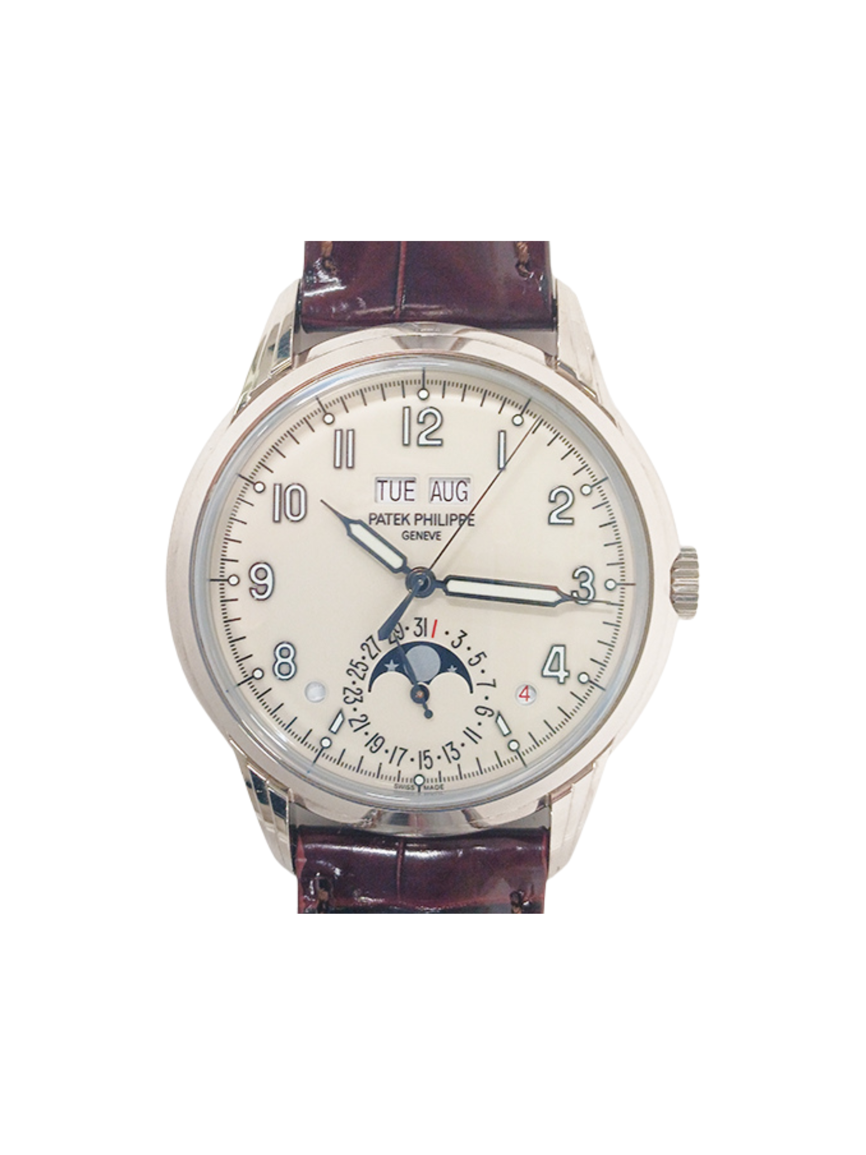 Patek Philippe Perpetual Calendar Grand Complications White Gold Ivory Arabic Dial 5320G-001