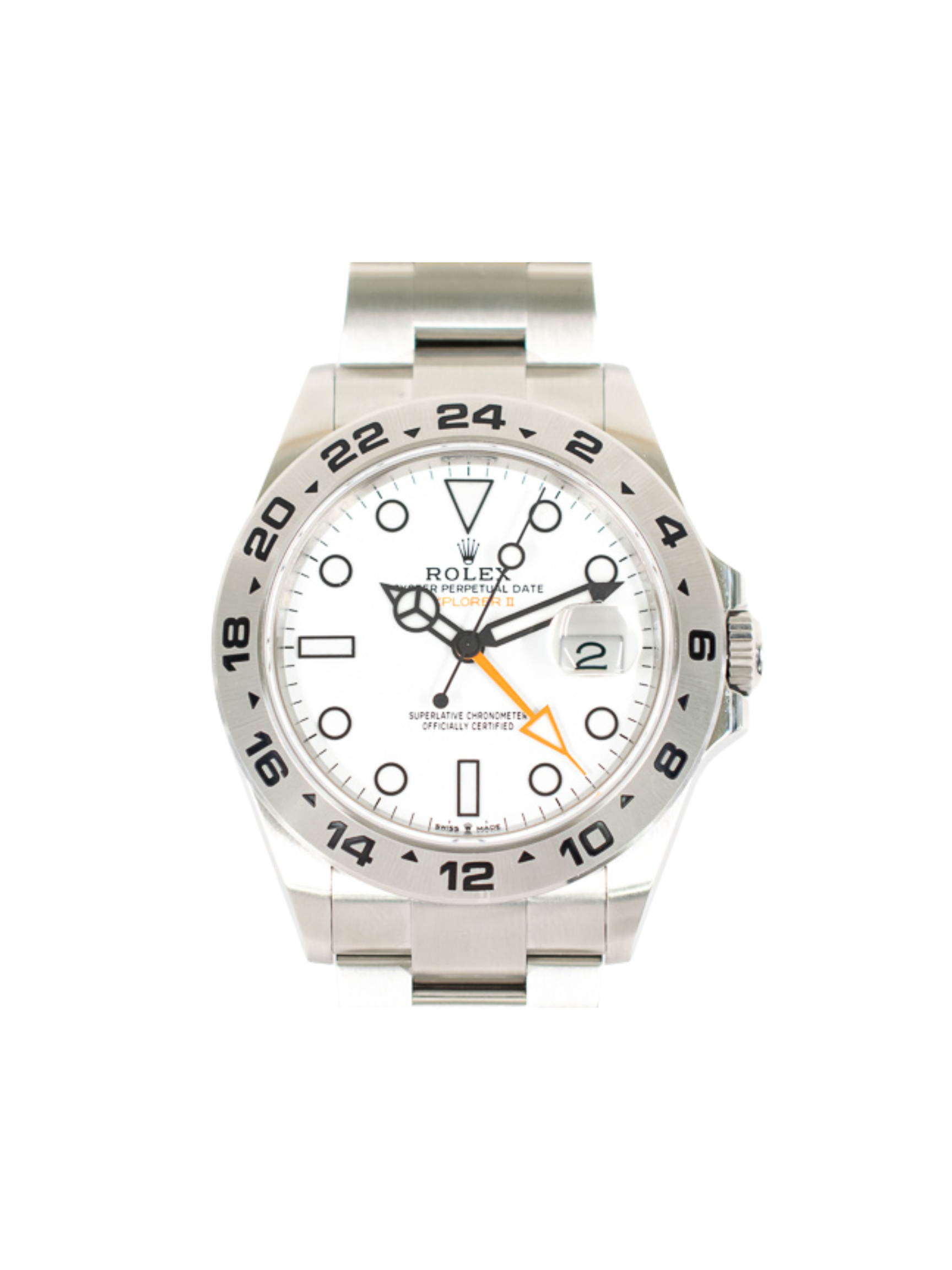 Rolex Explorer II Stainless Steel White Dial 226570