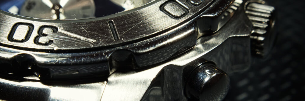 fix scratched rolex bezel