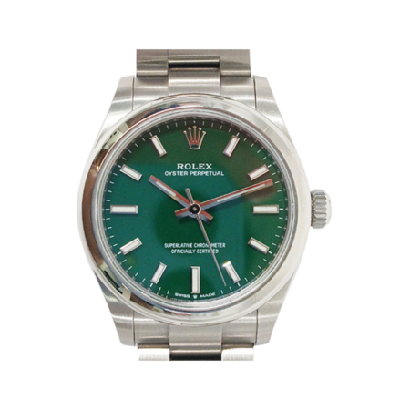 Rolex Oyster Perpetual 31 Stainless Steel Green Dial 277200