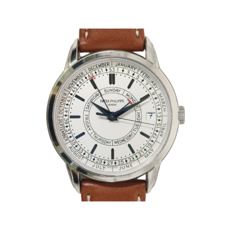 Patek Philippe Calatrava Weekly Calendar Stainless Steel Silver Dial 5212A-001