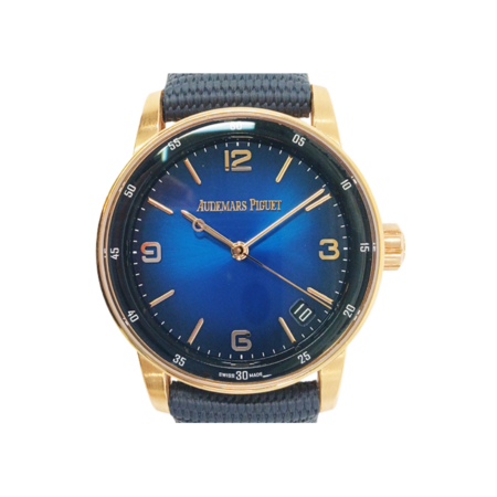 Audemars Piguet Code 11.59 Selfwinding Rose Gold Blue Dial 15210OR.OO.A028CR.01