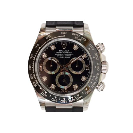 Rolex Daytona White Gold Black Diamond Dial 116519LN