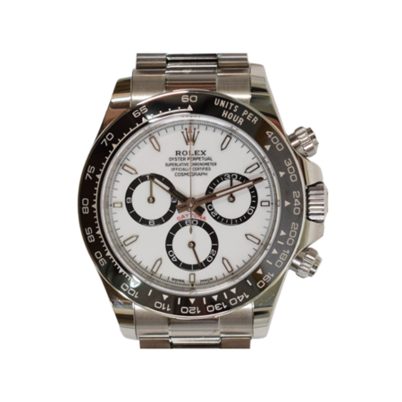 Rolex Daytona Stainless Steel White Dial 126500LN