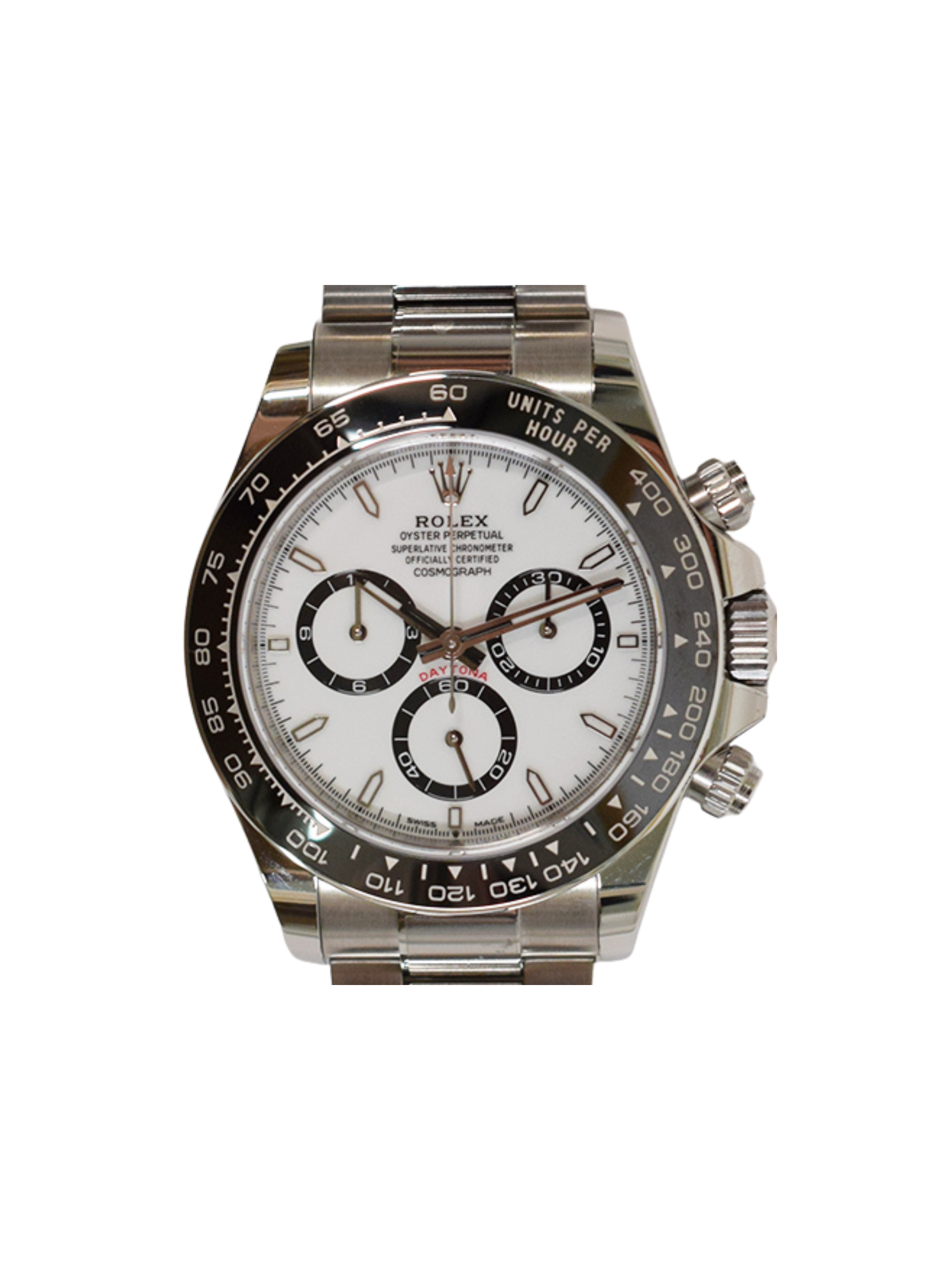 Rolex Daytona Stainless Steel White Dial 126500LN