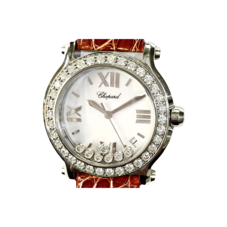 Chopard Happy Sport Stainless Steel White Roman Dial 278475-3037