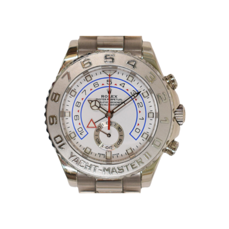 Rolex Yacht-Master II White Gold White Dial 116689