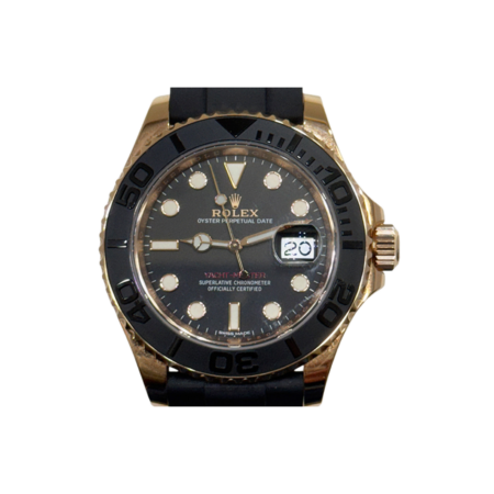 Rolex Yacht-Master 40 Rose Gold Black Dial 116655