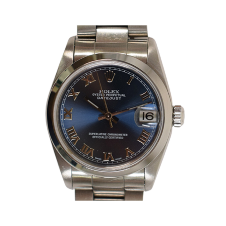 Rolex Datejust 31 Stainless Steel Blue Roman Dial 78240