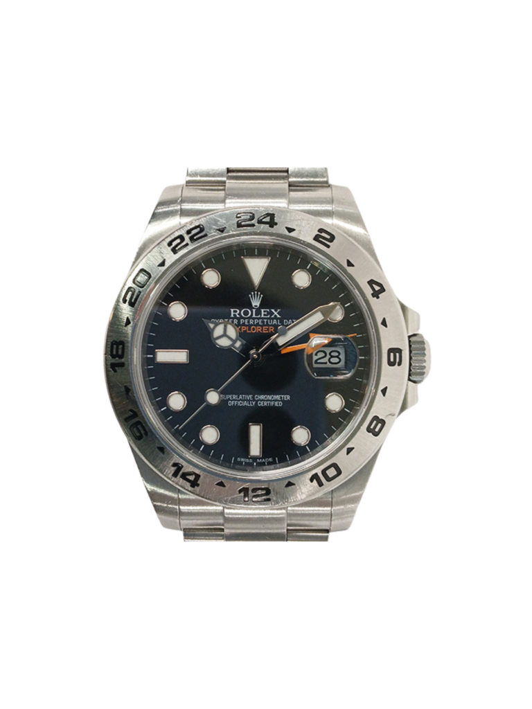 その他 RT 2166428533 Rolex Explorer II Stainless Steel Black Dial 216570