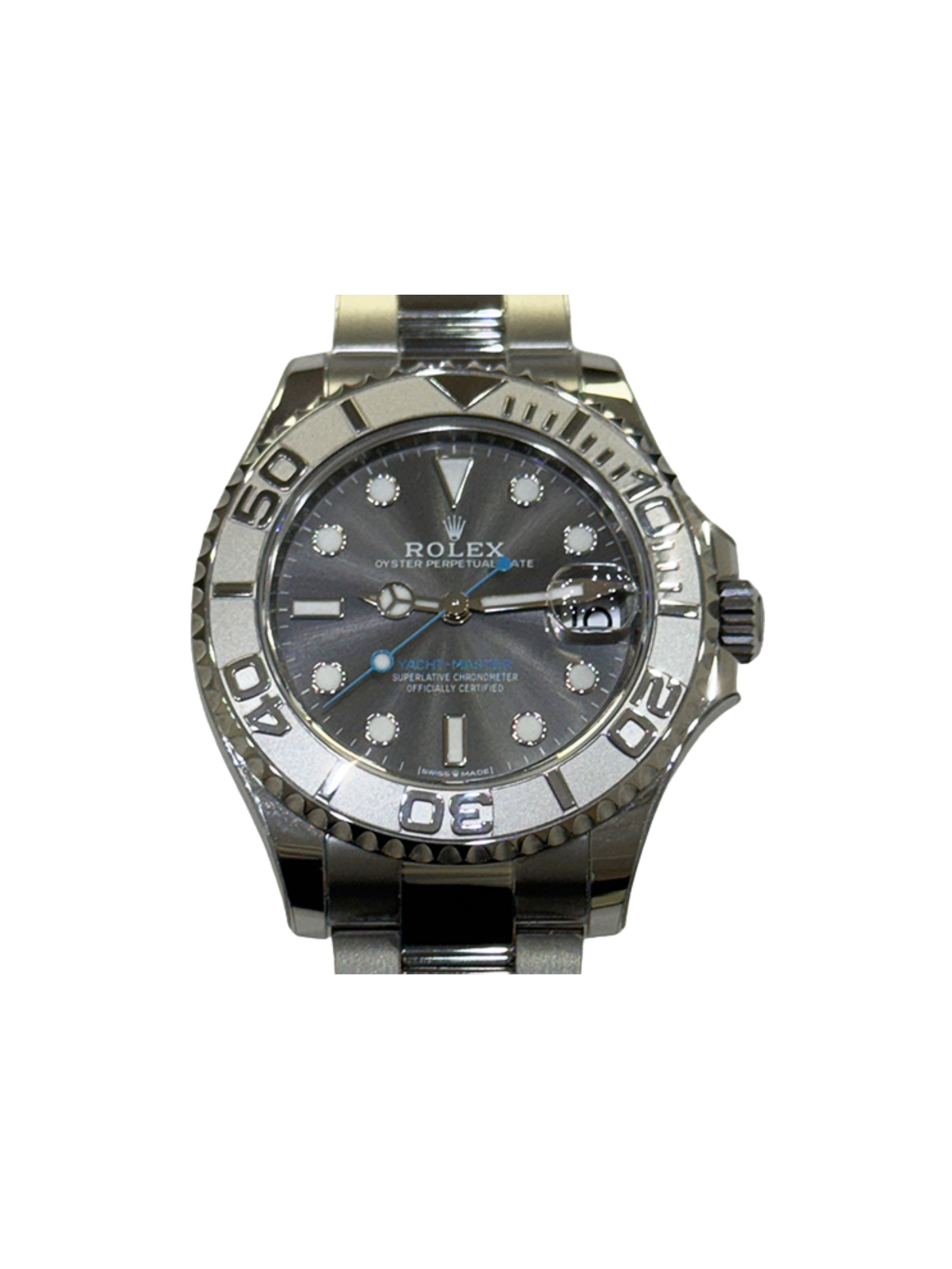 Rolex Yacht-Master 37mm Rolesium Grey Dial 268622