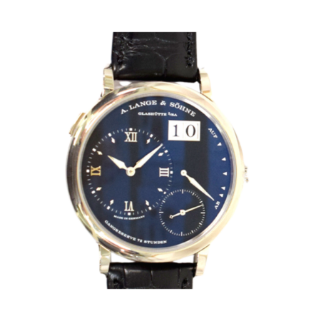 A. Lange & Söhne Grand Lange 1 White Gold Black Roman Dial 117.028