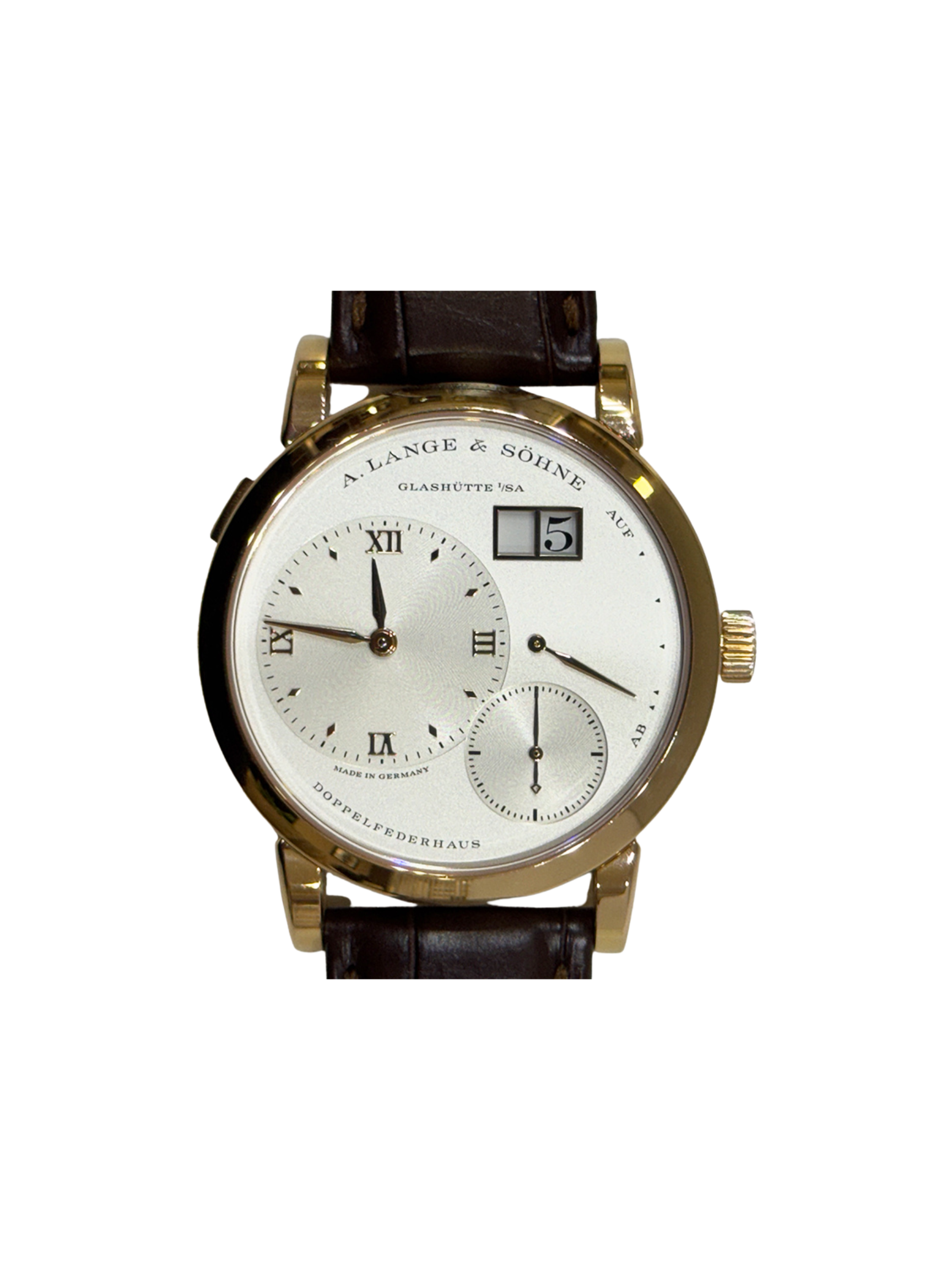 A. Lange & Söhne Lange 1 Rose Gold Silver Dial 191.032