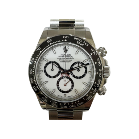 Rolex Daytona Stainless Steel White Dial 126500LN