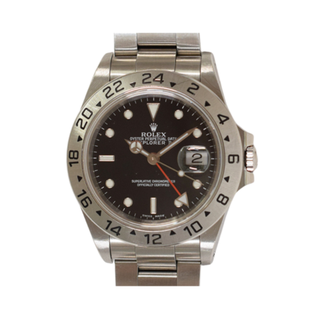 Rolex Explorer II Stainless Steel Black Dial 16570