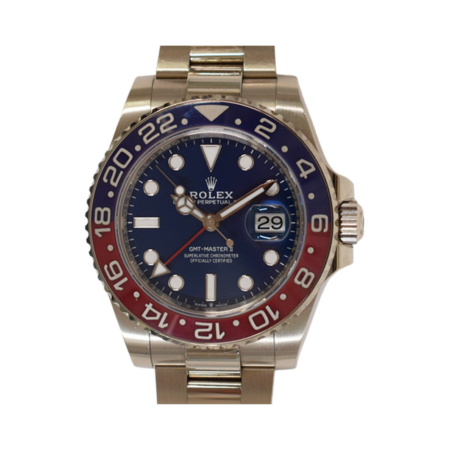 Rolex GMT-Master II White Gold "Pepsi" Blue Dial 126719BLRO