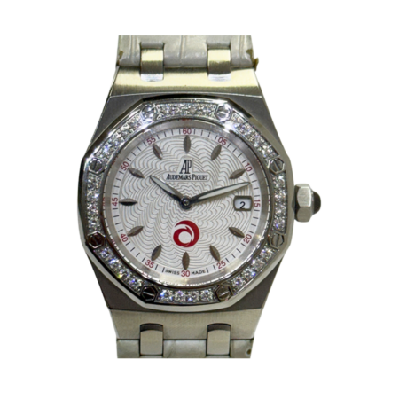 Audemars Piguet Royal Oak Lady Alinghi Limited Edition Stainless Steel White Dial 67611ST.ZZ.D012CR.01