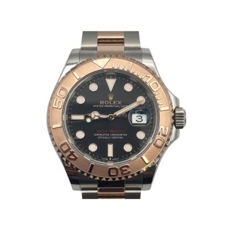 Rolex Yacht-Master 40 Rose Gold and Steel Black Dial 126621