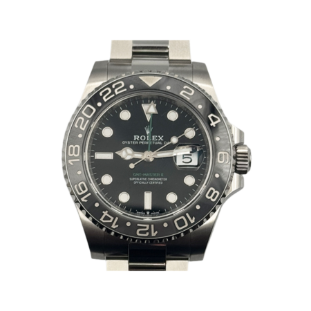 Rolex GMT-Master II "Bruce Wayne" Stainless Steel Black Dial 126710GRNR