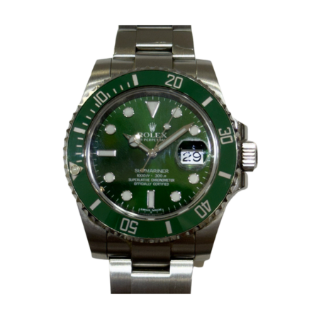 Rolex Submariner Date "Hulk" Stainless Steel Green Dial 116610LV