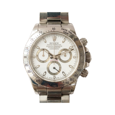 Rolex Daytona Stainless Steel White Dial 116520