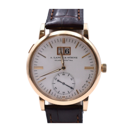 A. Lange & Söhne Langematik Big Date Rose Gold White Dial 308.032