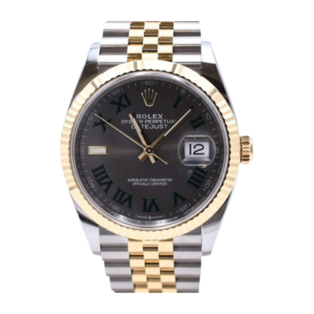 Rolex Datejust 36 Stainless Steel/ Yellow Gold with Wimbledon Dial 126233