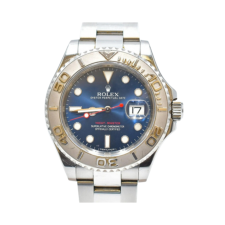 Rolex Yacht-Master 40 Stainless Steel and Platinum with Blue Dial 116622