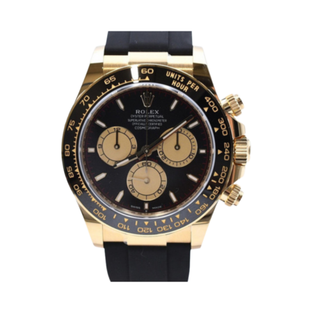 Rolex Daytona Yellow Gold Black Ceramic Bezel Black Dial 126518LN