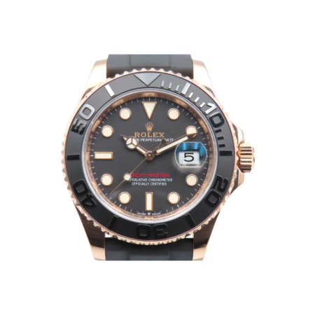 Rolex Yacht-Master 40mm Rose Gold Black Dial 126655