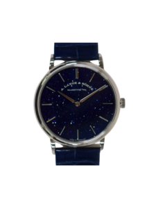 A. Lange & Söhne Saxonia Thin White Gold Blue Dial 205.086