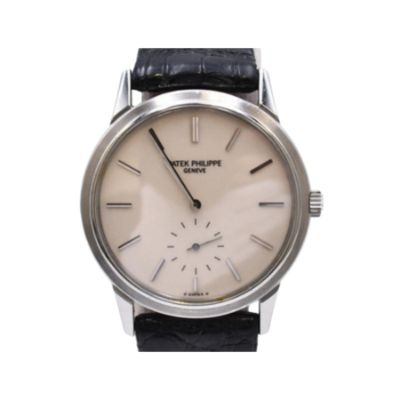 Patek Philippe Calatrava Japan Limited Edition Stainless Steel Ivory Dial 3718A