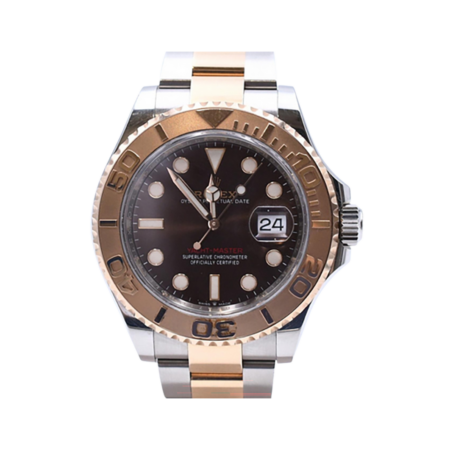 Rolex Yacht-Master 40 Rose Gold and Stainless Steel with Chocolate Dial 126621