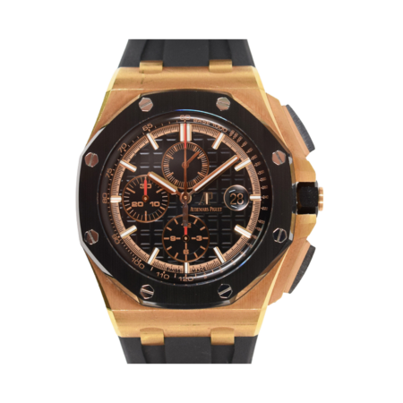 Audemars Piguet Royal Oak Offshore Chronograph Rose Gold Black Dial 26401RO.OO.A002CA.02