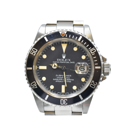 Rolex Submariner Date Stainless Steel Black Dial 16800