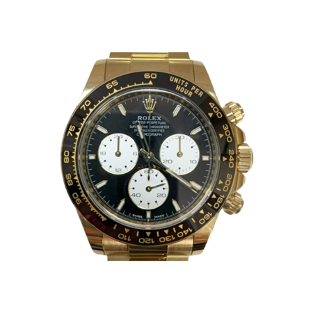 Rolex Daytona "Le Mans" Yellow Gold Black Dial 126528LN