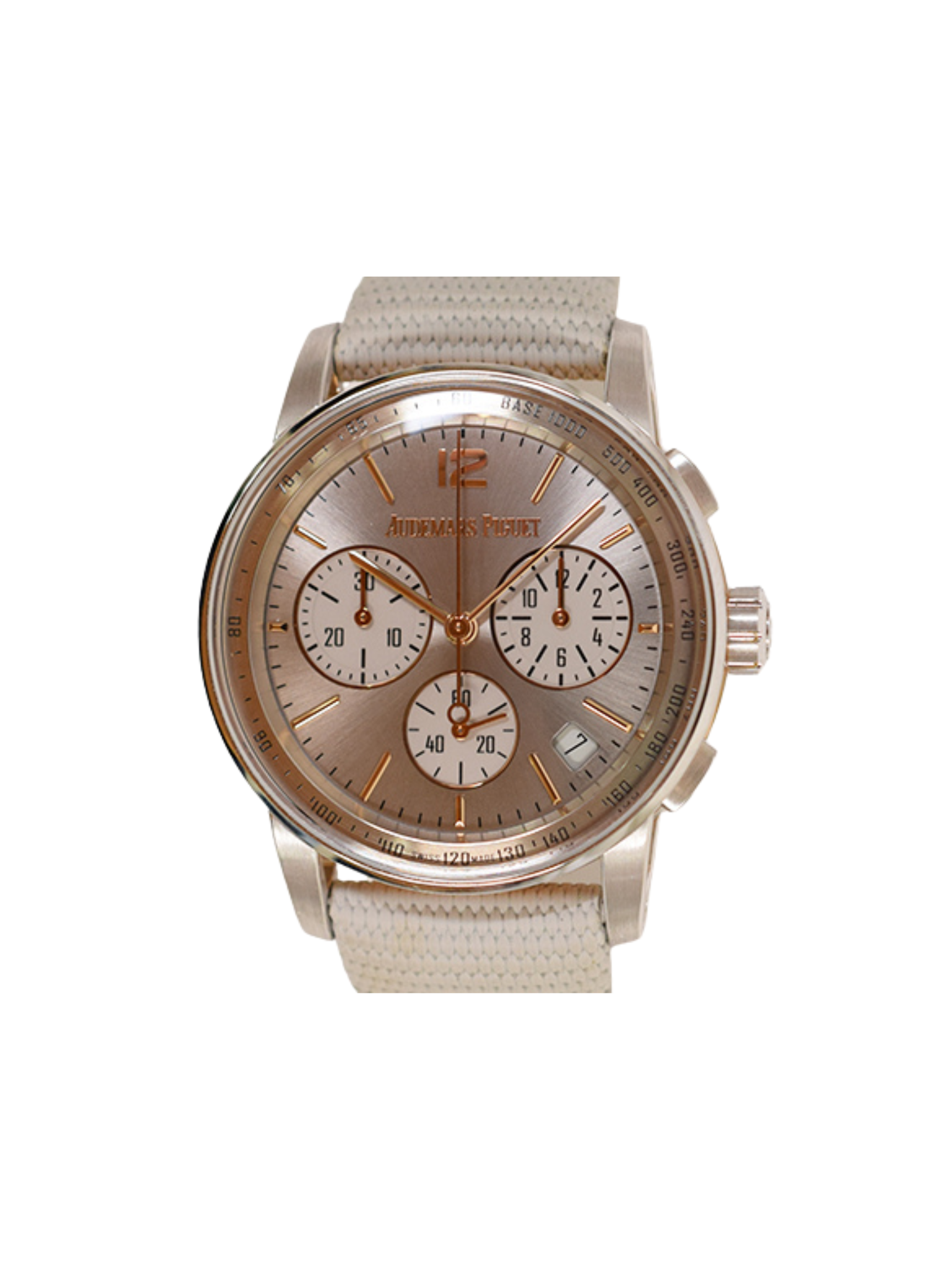 Audemars Piguet Code 11.59 Chronograph 41mm Rose Gold and White Gold Silver Dial 26393CR.OO.A008KB.01