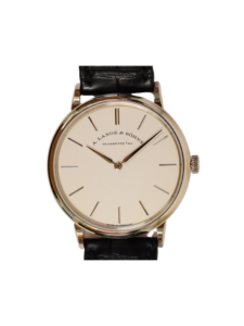 A. Lange & Söhne Saxonia Thin White Gold White Stick Dial 201.027
