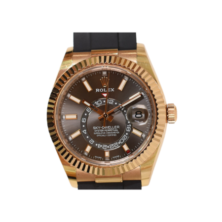 Rolex Sky-Dweller Rose Gold Slate Dial 326235