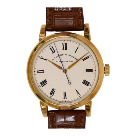 A. Lange & Söhne Richard Lange Yellow Gold White Roman Dial 232.021