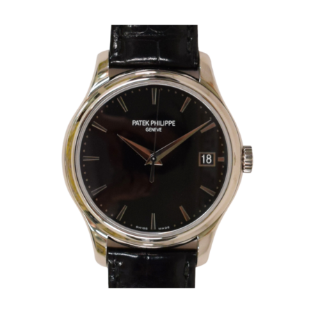 Patek Philippe Calatrava White Gold Black Dial 5227G-010