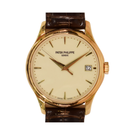 Patek Philippe Calatrava Date Yellow Gold Ivory Dial 5227J-001