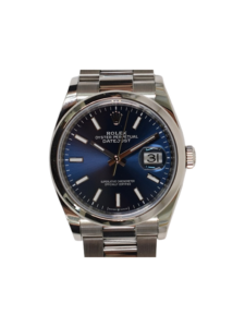 Rolex Datejust 36 Stainless Steel Blue Dial 126200