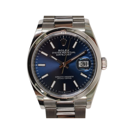 Rolex Datejust 36 Stainless Steel Blue Dial 126200