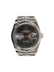 Rolex Datejust 36 Steel Stainless Wimbledon Roman Dial 126200