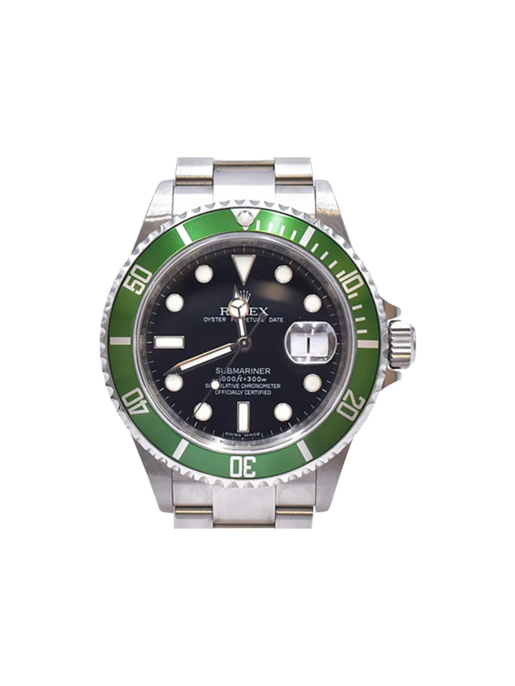 Rolex Submariner Date “Kermit” Stainless Steel Black Dial 16610LV