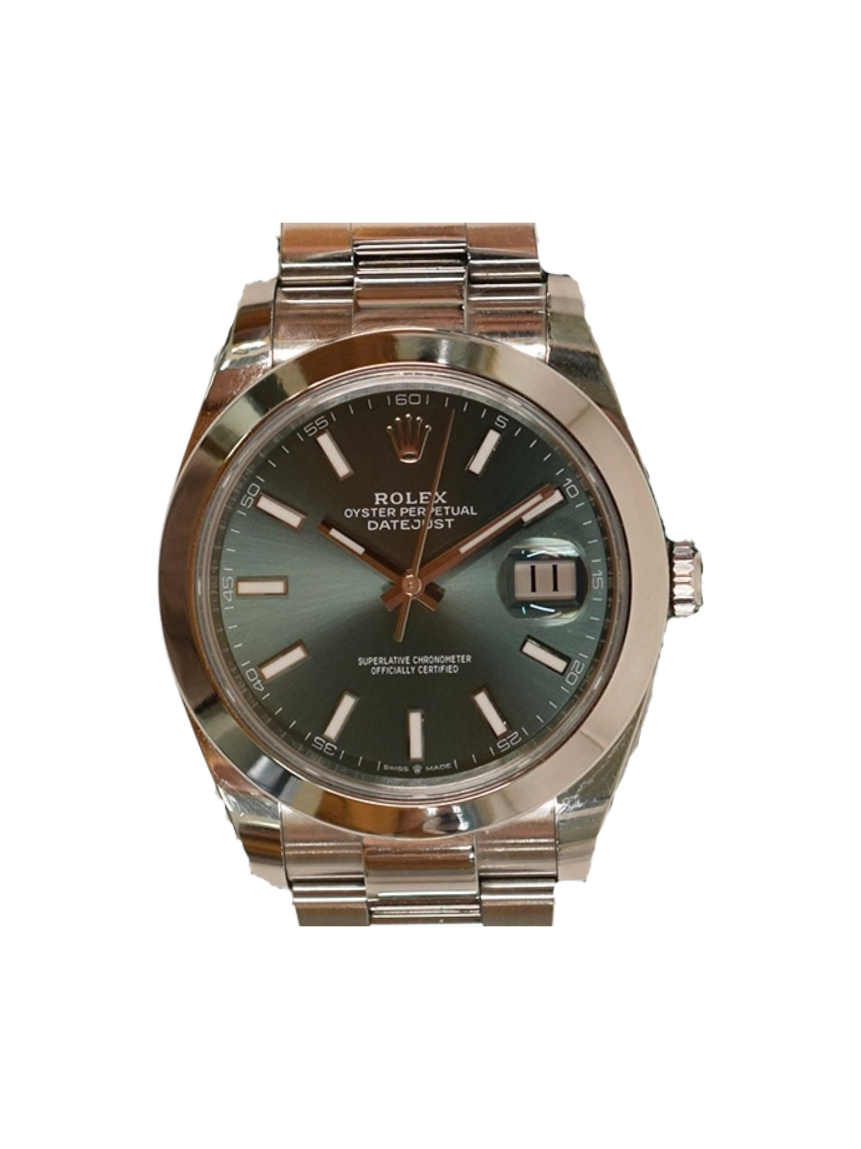 Rolex Datejust 41 Stainless Steel Mint Green Dial 126300